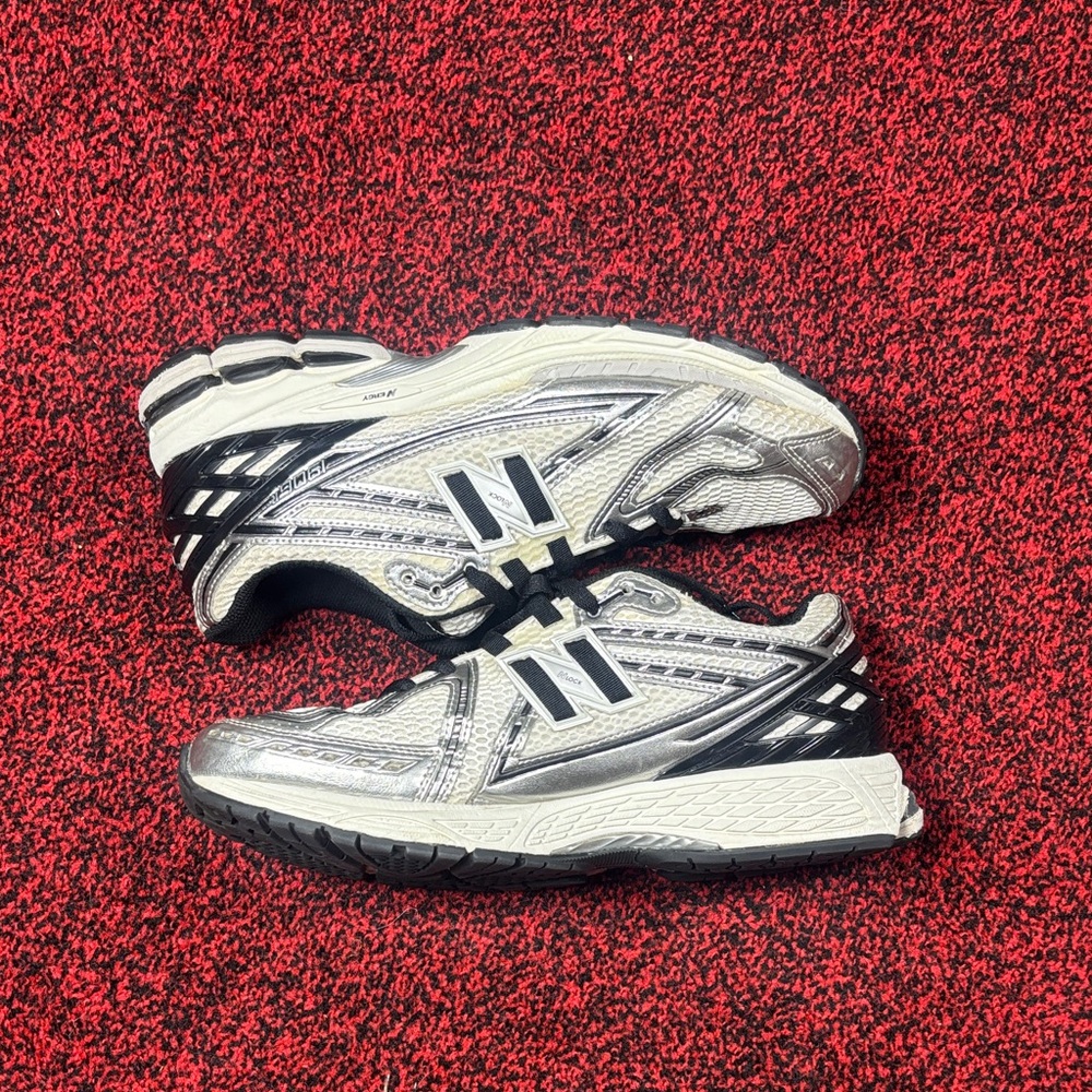 New Balance 1906 Metallic Silver and Black Running Shoes